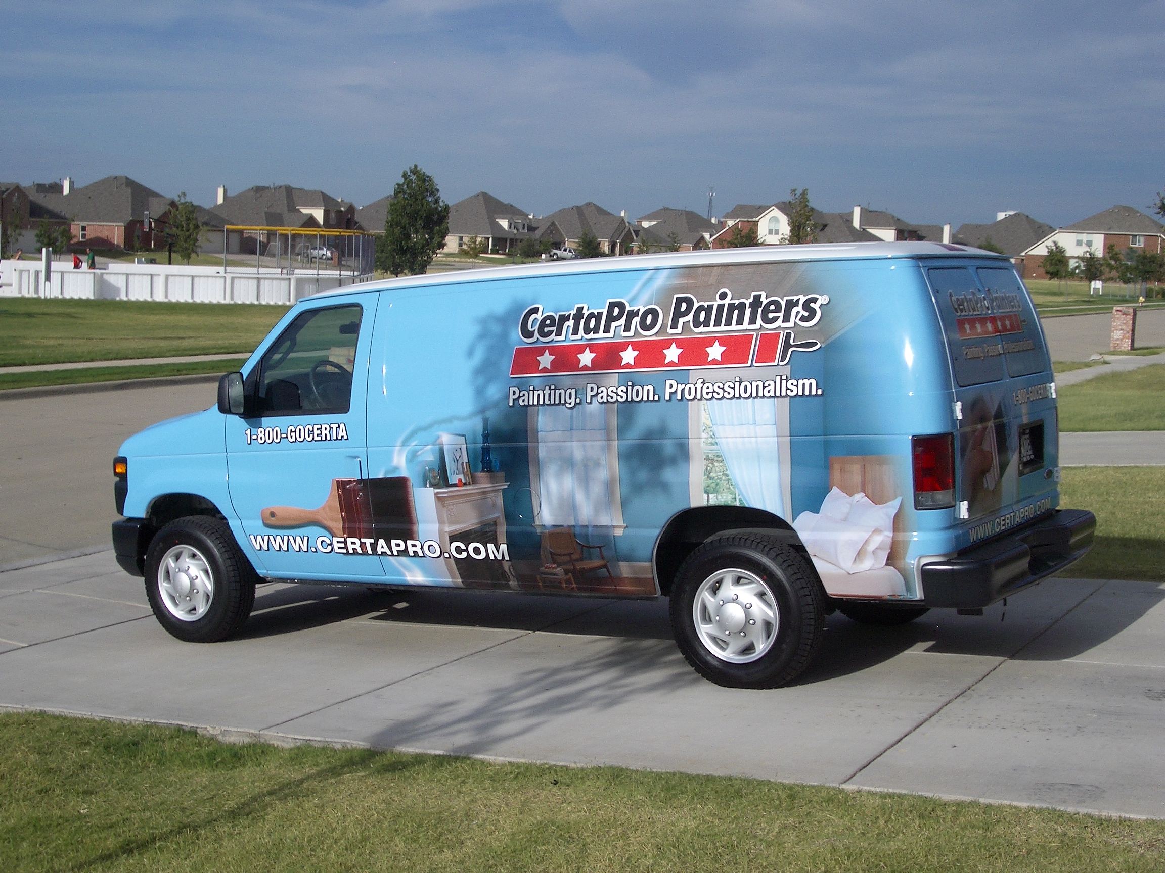 Certa Pro Painters Ds And Rear • J3 Industries Dfw Professional